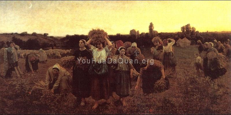 The Recall of the Gleaners - 朱利斯·布雷顿